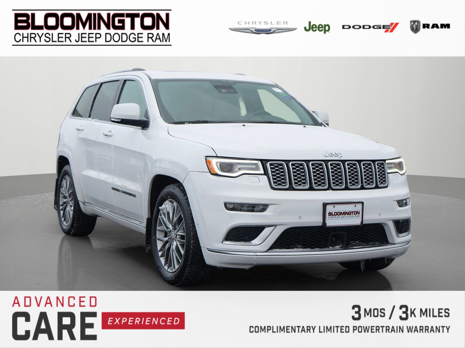 2018 Jeep Grand Cherokee Summit