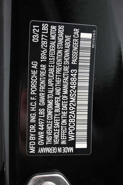 2021 Porsche 911 S photo 26