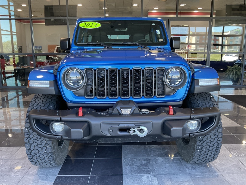Used 2024 Jeep Wrangler 4-Door Rubicon X with VIN 1C4RJXFG5RW222920 for sale in Kansas City