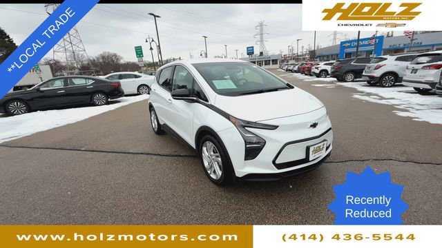 Certified 2023 Chevrolet Bolt EV LT with VIN 1G1FW6S00P4125374 for sale in Hales Corners, WI