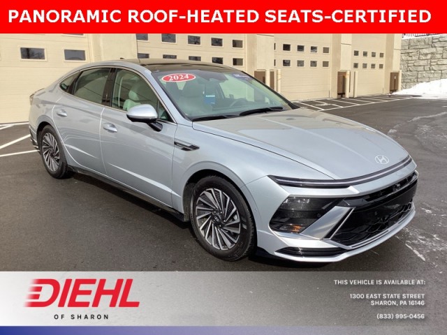 Pre-Owned 2024 Hyundai Sonata Hybrid Limited 4 Door Sedan in Sharon # ...