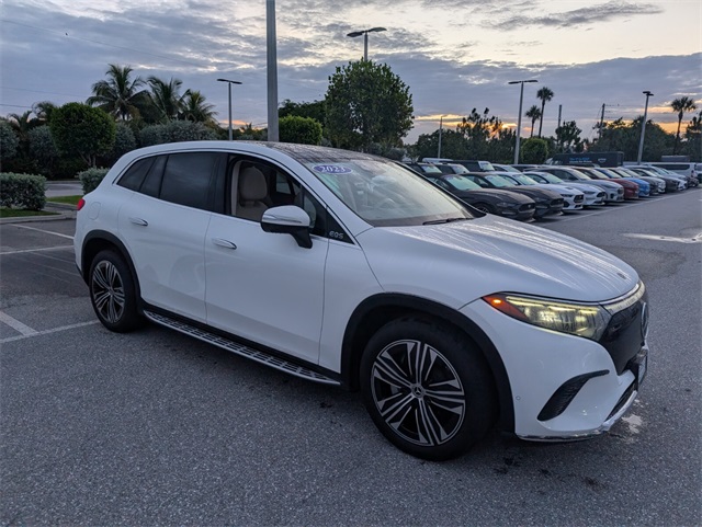 Used 2023 Mercedes-Benz EQS Base with VIN 4JGDM2DBXPA010810 for sale in Delray Beach, FL