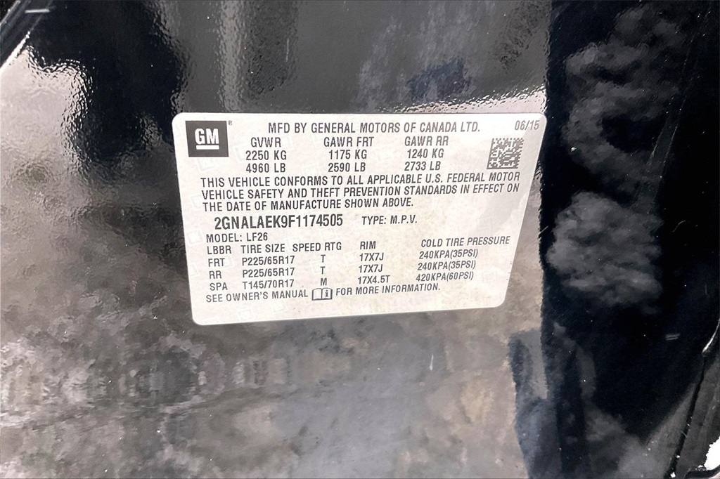 2015 CHEVROLET EQUINOX - Image 28