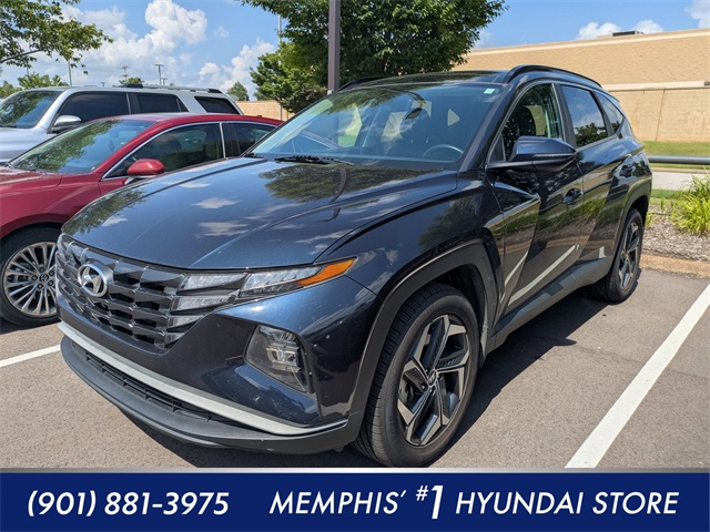 Used 2022 Blue Hyundai SEL Convenience image 1