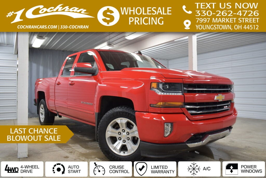 PreOwned 2018 Chevrolet Silverado 1500 LT 4D Double Cab in Boardman