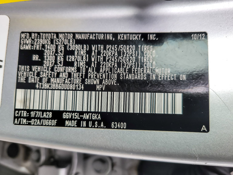 2013 TOYOTA VENZA - Image 23