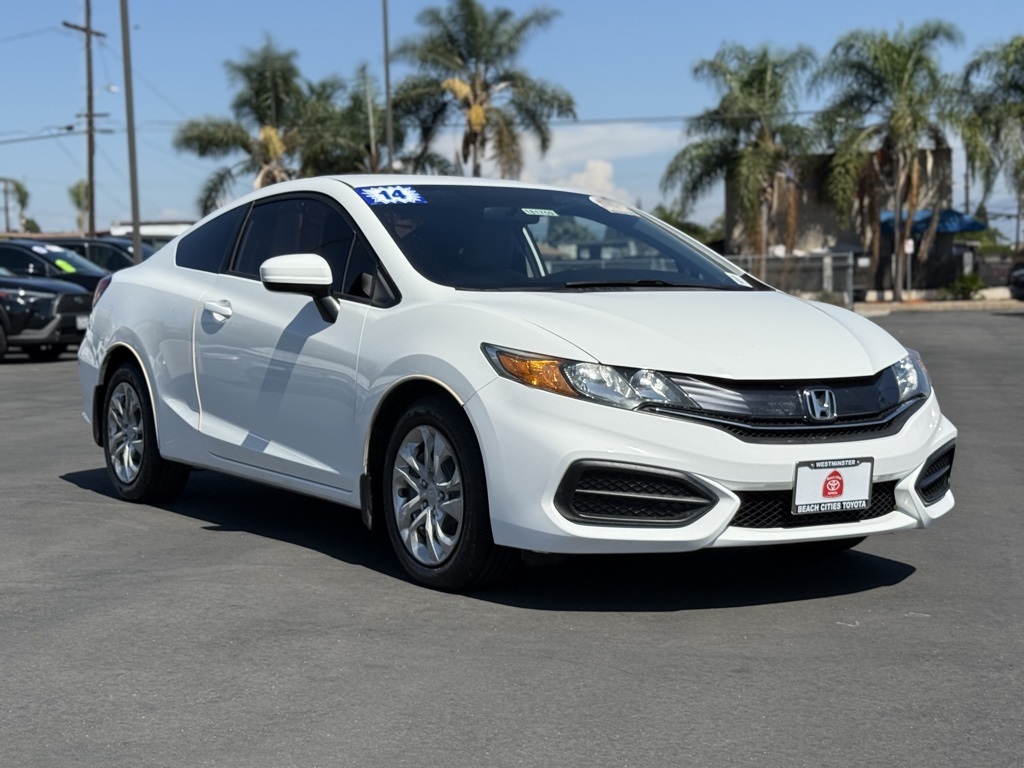 Used 2014 Honda Civic LX with VIN 2HGFG3B56EH525262 for sale in Westminster, CA