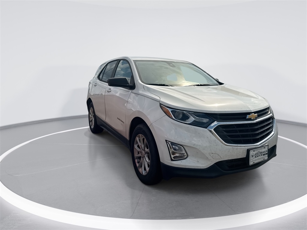 Used 2021 Chevrolet Equinox LS with VIN 3GNAXHEV7MS100282 for sale in Somerset, KY