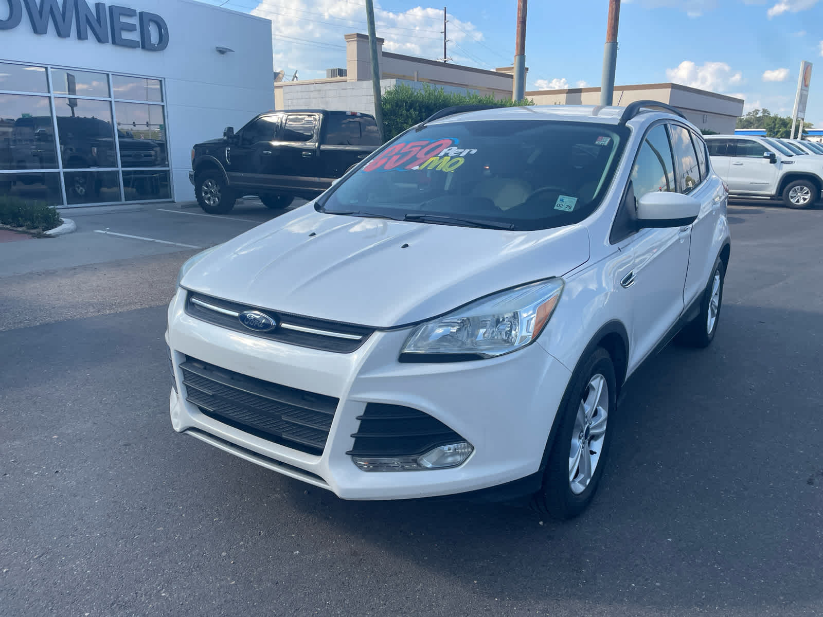 Used 2016 Ford Escape SE with VIN 1FMCU0GX8GUA80991 for sale in Opelousas, LA