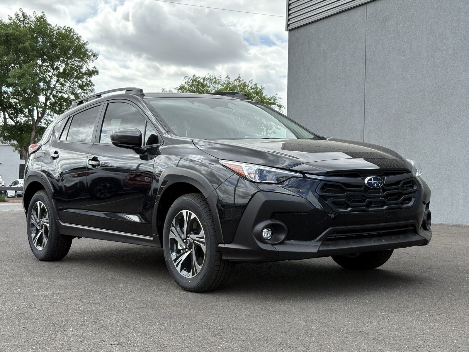 New 2025 Crystal Black Silica Subaru Premium image 1