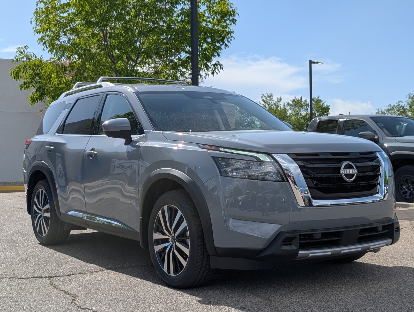 New 2025 BOULDER GRAY Nissan Platinum image 1