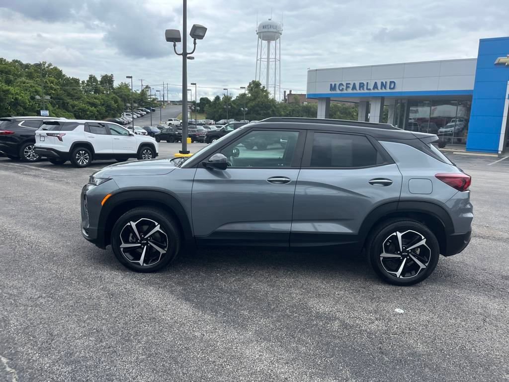 Used 2022 Chevrolet Trailblazer RS with VIN KL79MUSL7NB007787 for sale in West Union, OH