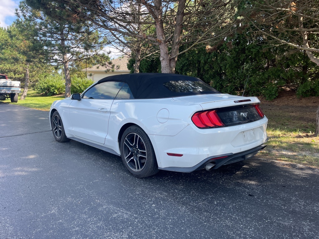 Used 2018 Ford Mustang EcoBoost Premium with VIN 1FATP8UH4J5133202 for sale in Racine, WI