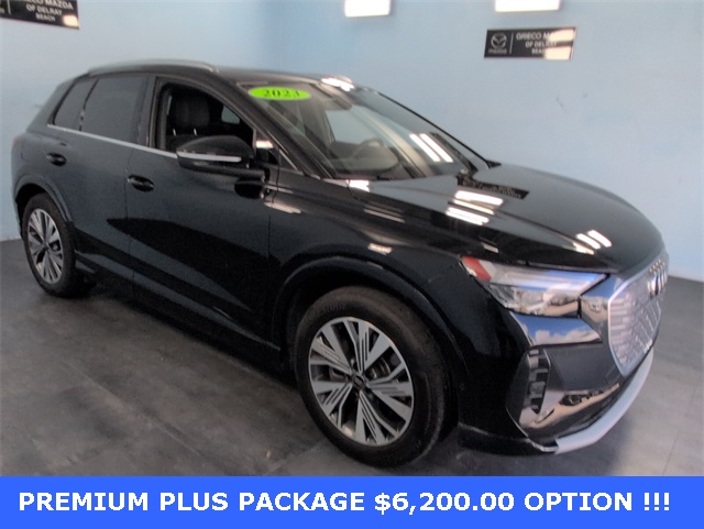 Used 2023 Audi Q4 e-tron Premium Plus with VIN WA1BCBFZ9PP045838 for sale in Delray Beach, FL
