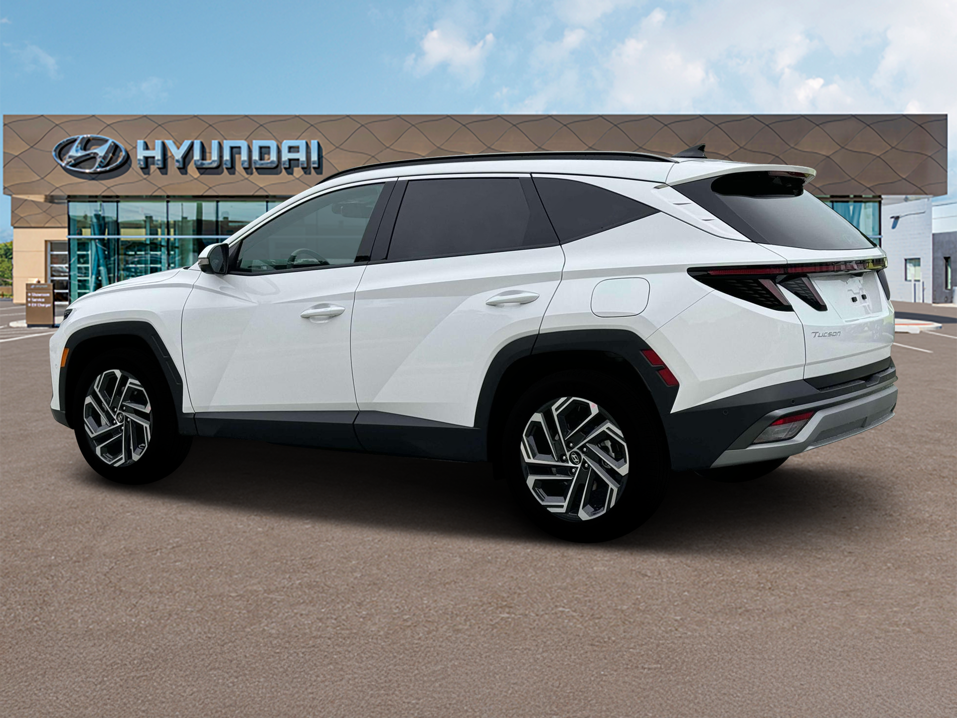 New 2025 White Hyundai Limited FWD image 4
