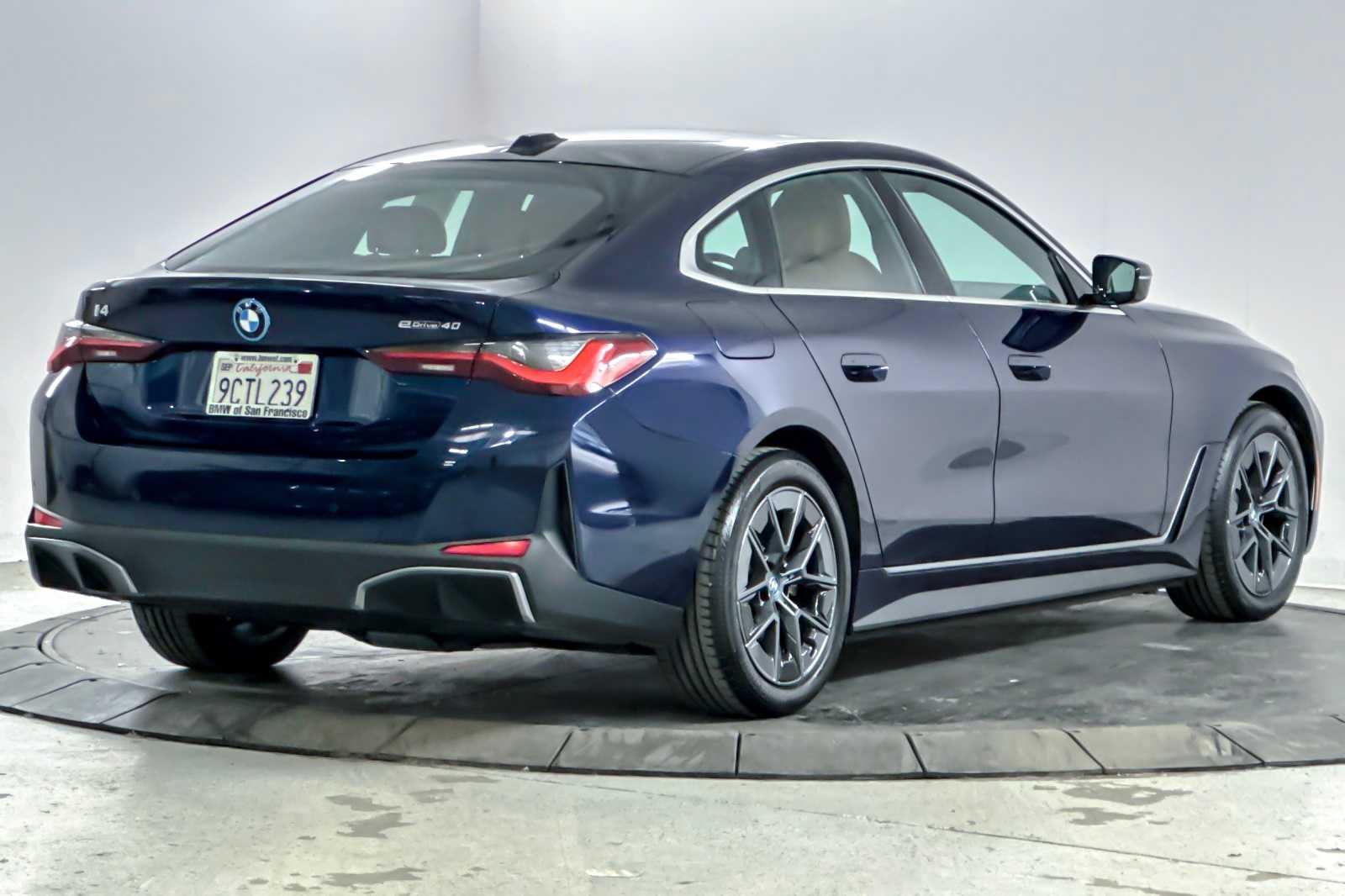 Used 2022 BMW i4 Base with VIN WBY73AW05NFN22449 for sale in San Francisco, CA