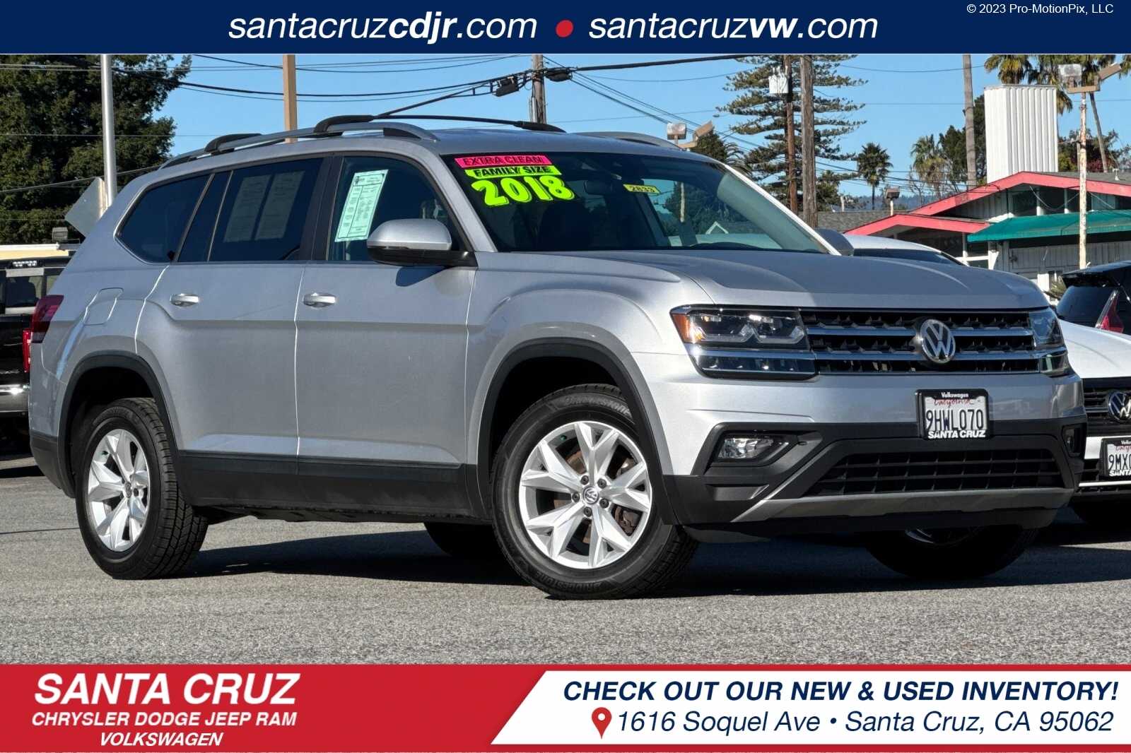2018 Volkswagen Atlas SE w/Tech