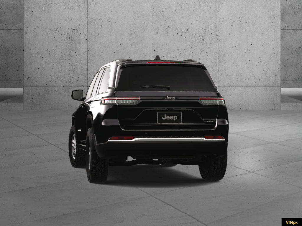 New 2025 Diamond Black Crystal Pearl-Coat Exterior Paint Jeep Laredo image 12