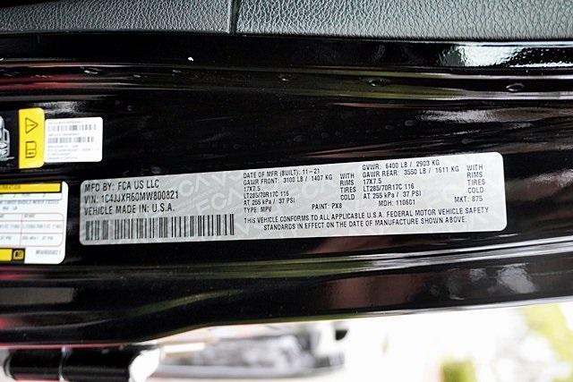 Used 2021 Black Jeep Unlimited Rubicon 4xe image 38