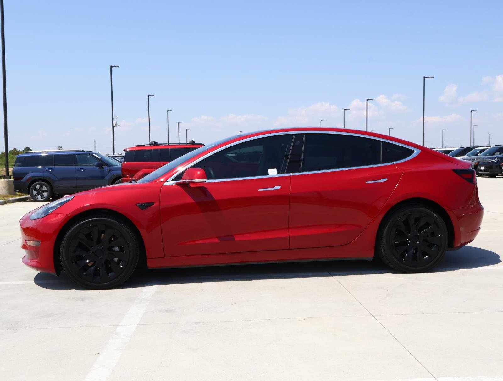 Used 2020 Tesla Model 3 Base with VIN 5YJ3E1EB3LF800862 for sale in Friendswood, TX