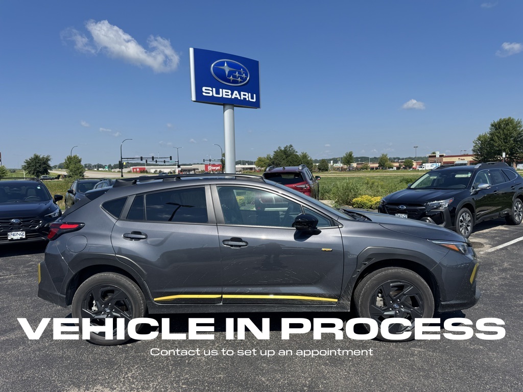 Used 2024 Subaru Crosstrek Sport with VIN 4S4GUHF63R3703578 for sale in Rochester, Minnesota