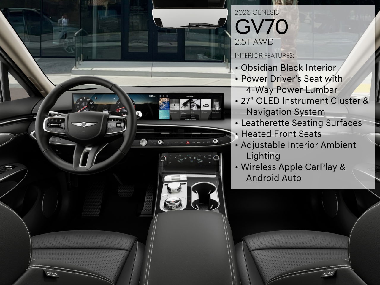 2026 Genesis GV70 2.5T photo 11