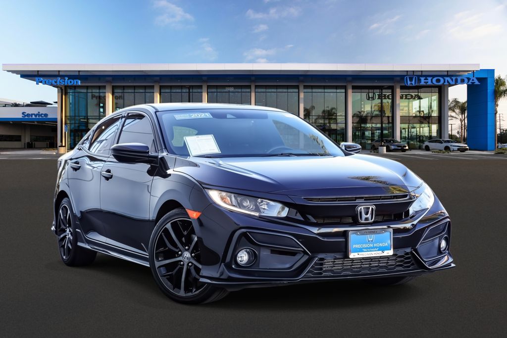 2021 Honda Civic Hatchback Sport's photo