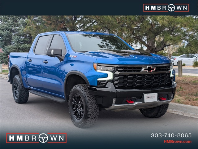 Used 2023 Blue Chevrolet ZR2 image 1