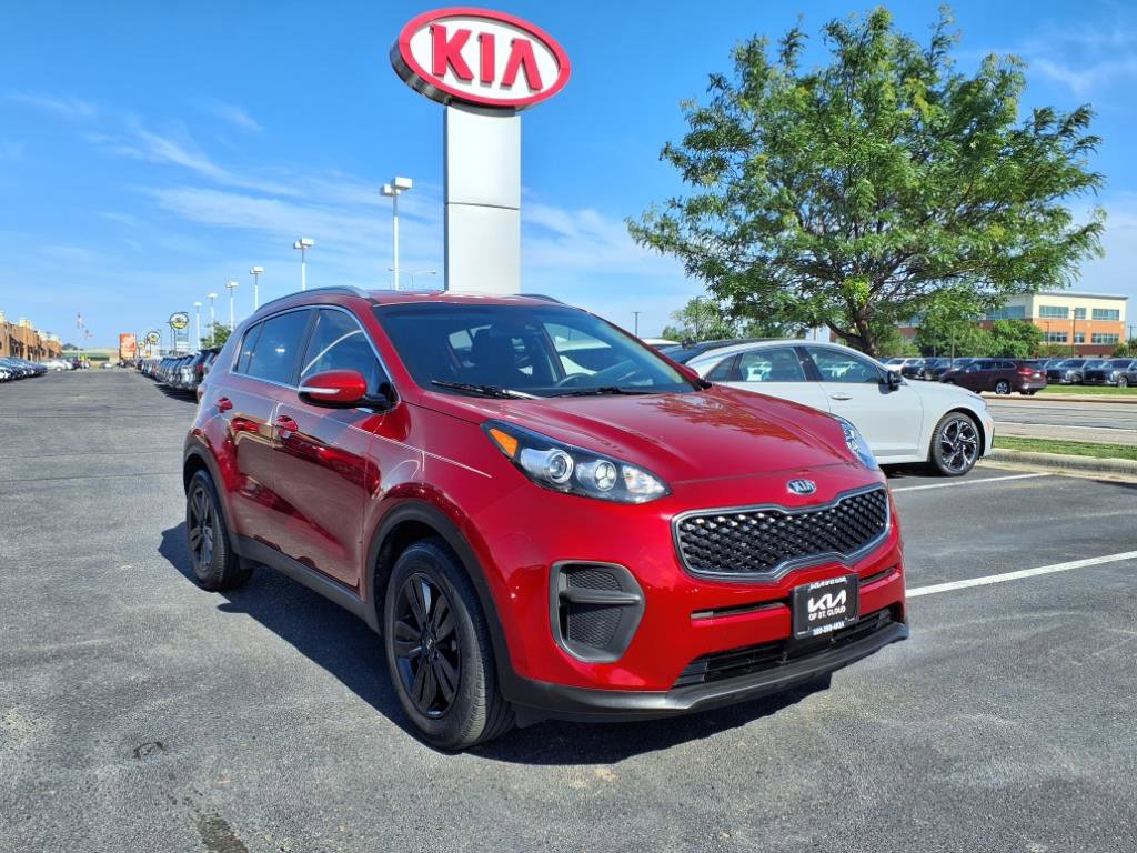 Used 2018 Kia Sportage LX with VIN KNDPM3AC9J7383460 for sale in Waite Park, Minnesota