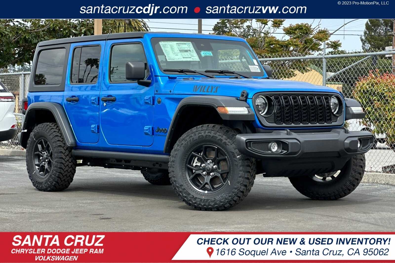 NEW 2024 JEEP WRANGLER 4-DOOR WILLYS