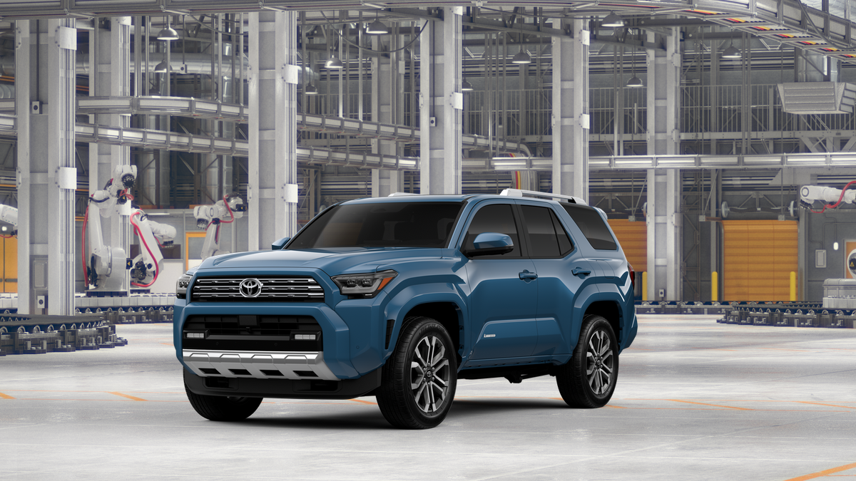 New 2025 Heritage Blue Toyota Limited image 1