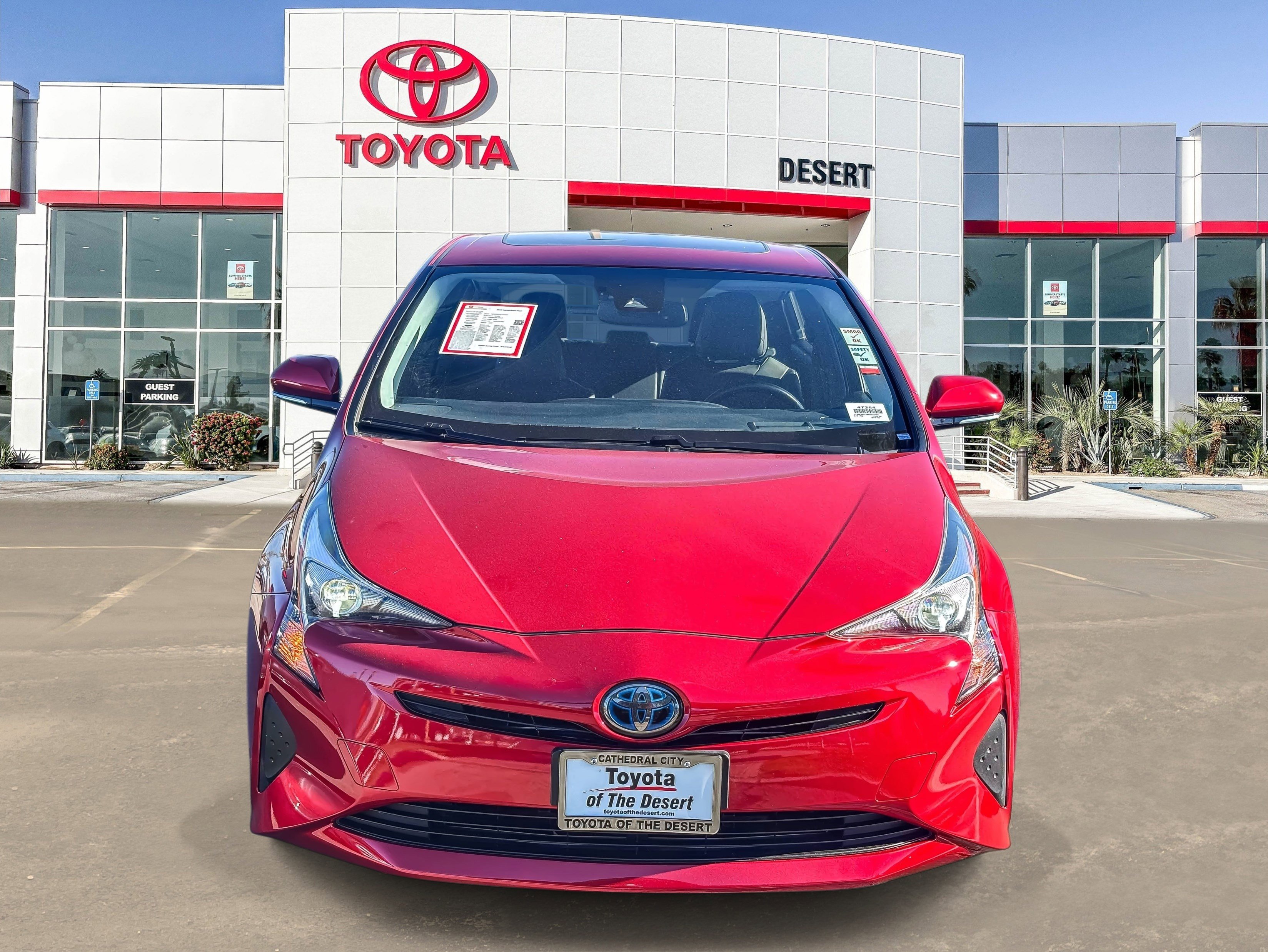 Used 2016 Toyota Prius Four with VIN JTDKARFU9G3524387 for sale in Cathedral City, CA