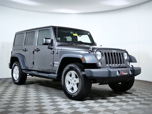Used 2014 Jeep Wrangler Unlimited Sport with VIN 1C4BJWDGXEL227203 for sale in Apple Valley, Minnesota