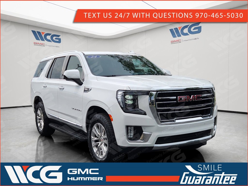 Used 2024 Summit White GMC SLT image 1