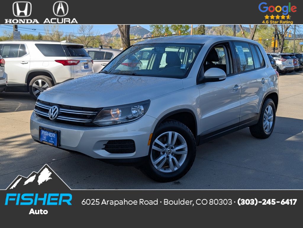 Used 2013 White Gold Metallic Volkswagen S image 1