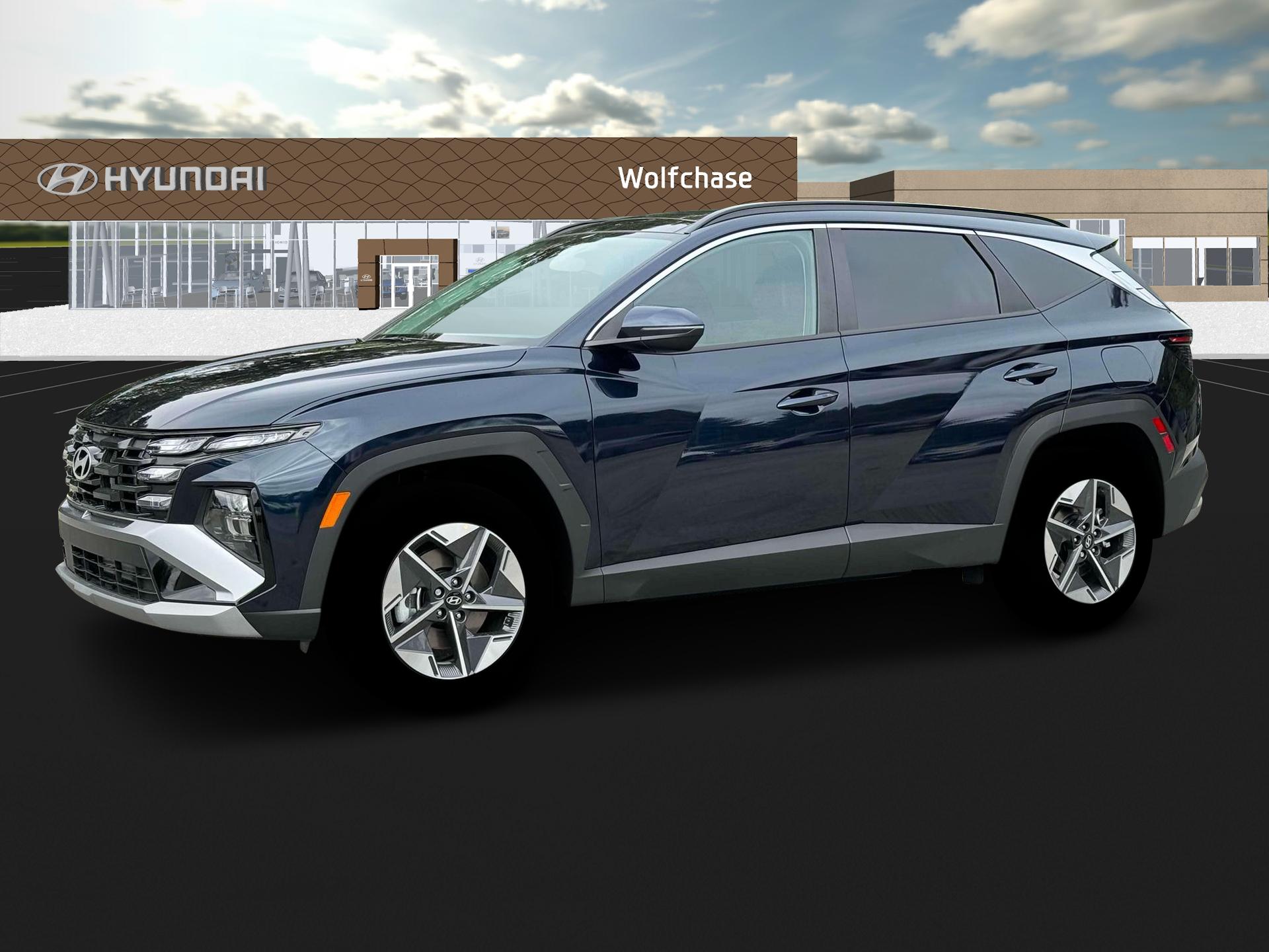 New 2025 Blue Hyundai SEL Convenience image 2