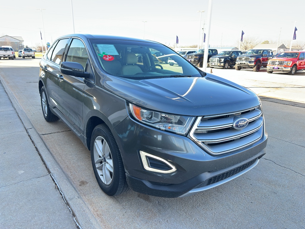 Used 2015 Ford Edge SEL with VIN 2FMTK4J8XFBB45259 for sale in Manhattan, KS