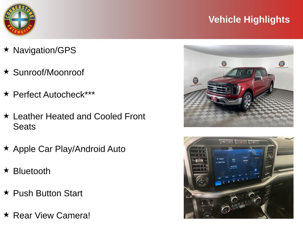 Used 2021 Ford F-150 Lariat with VIN 1FTFW1E81MKE02696 for sale in Elk River, Minnesota