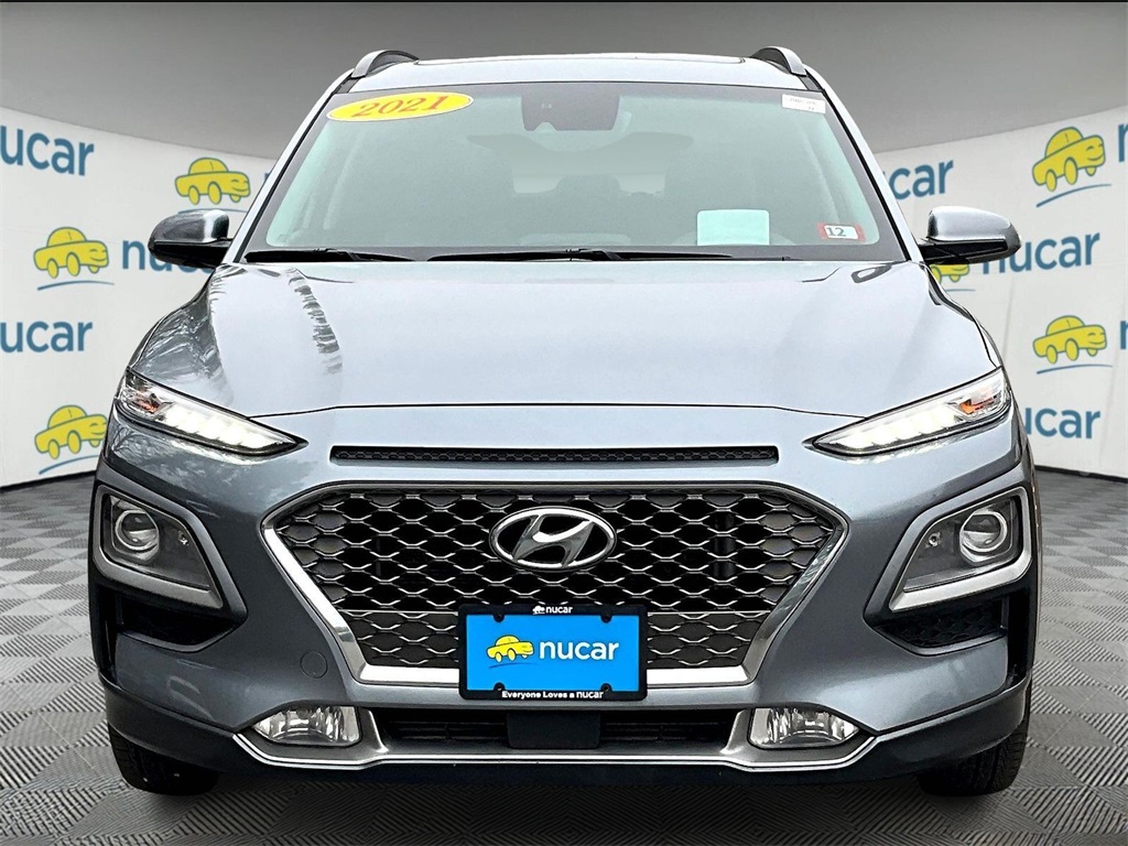 Used 2021 Hyundai Kona Ultimate with VIN KM8K5CA52MU723851 for sale in Plymouth, NH