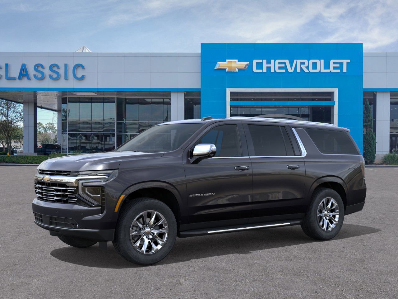 2026 Chevrolet Suburban Premier Gray at Classic Elite Chevrolet Hwy 6