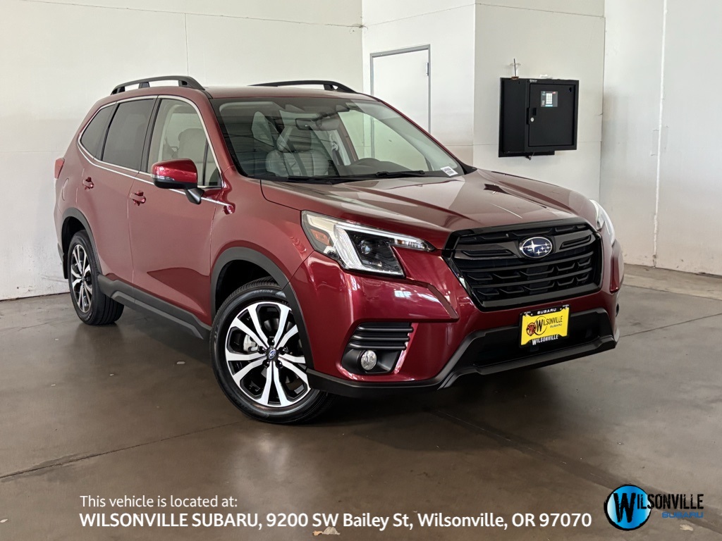 Certified Used 2023 Red Subaru Limited image 1