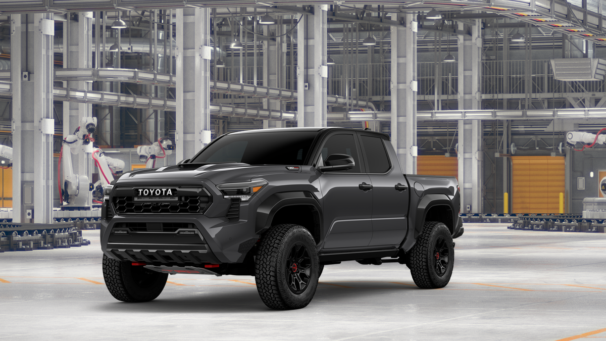 GCD　トヨタ・タコマ TRD PRO ブラック Toyota Tacoma TRD PRO Pickup Truck Black with Stripes 1/64