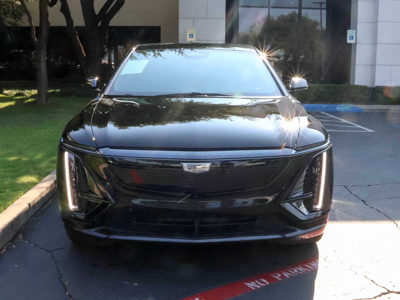 Certified 2025 Cadillac LYRIQ Sport 2 with VIN 1GYKPWRLXSZ301078 for sale in Dallas, TX