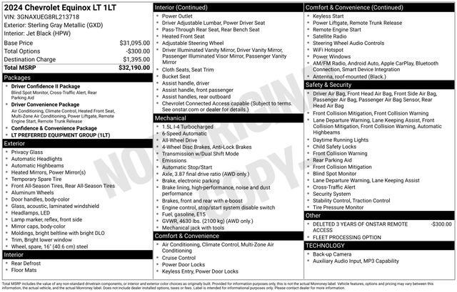 2024 Chevrolet Equinox LT's photo