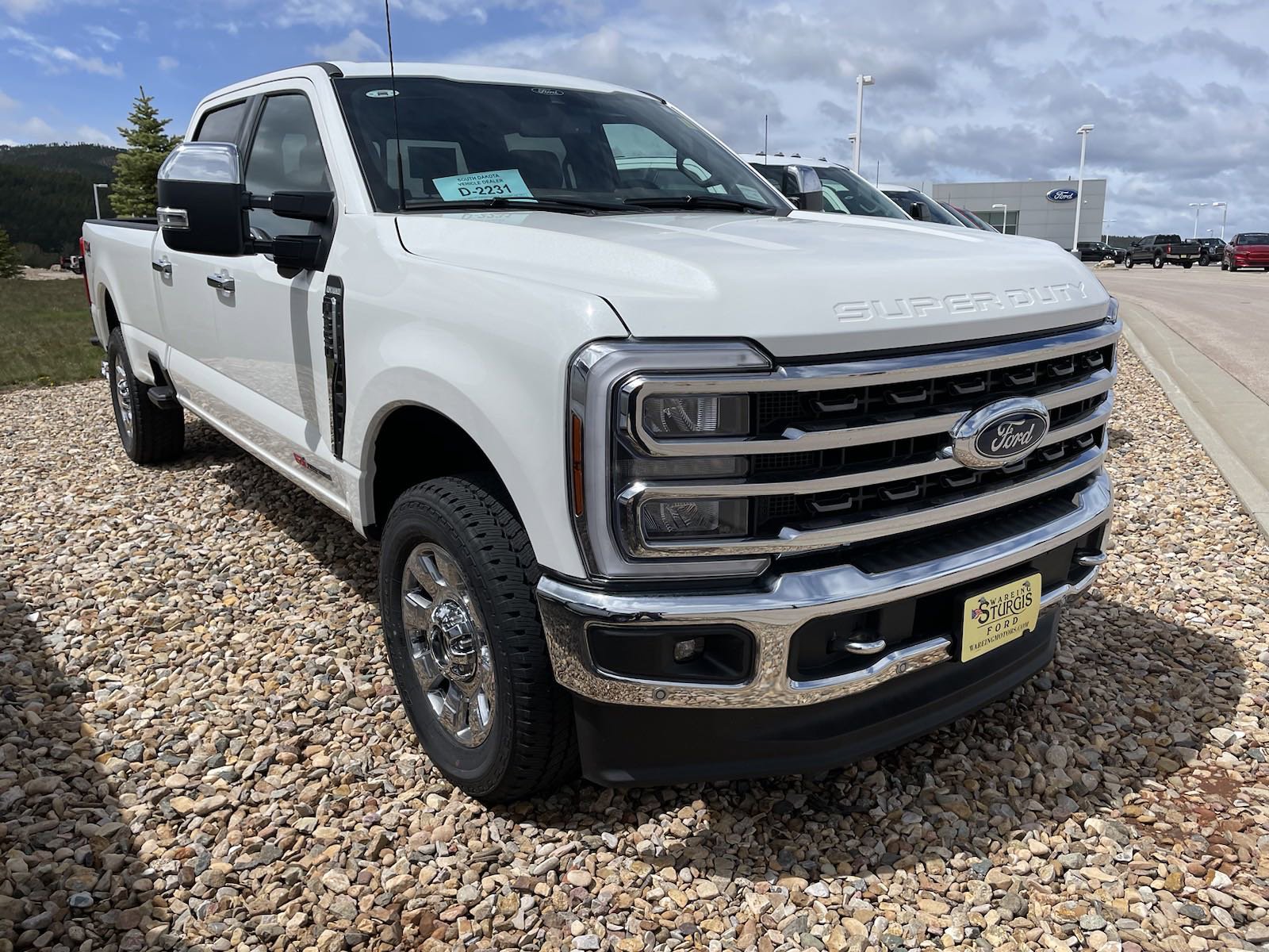 New 2024 Star White Metallic Tri-Coat Ford King Ranch image 13