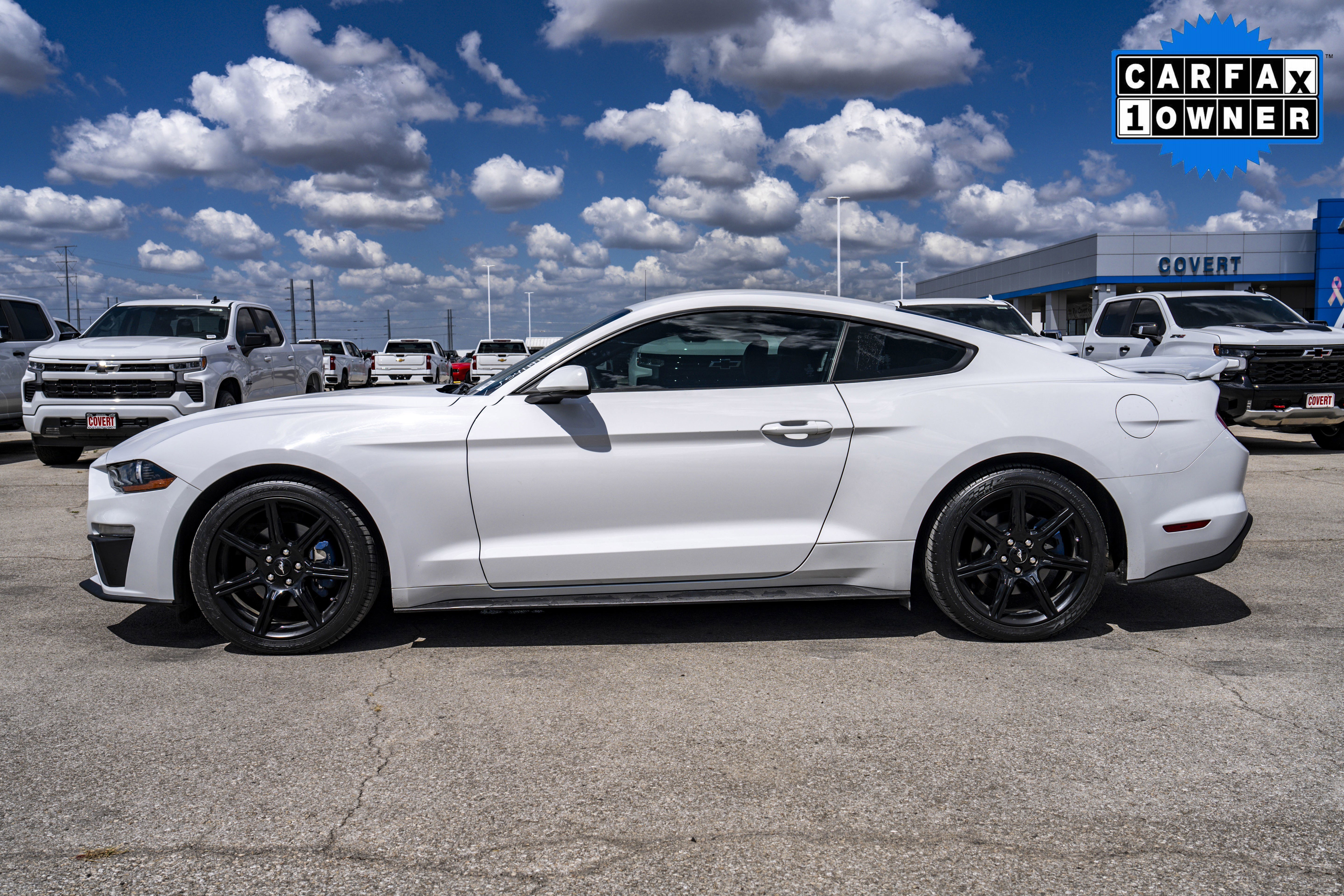PreOwned 2019 Ford Mustang EcoBoost 2dr Car in Austin FA7143 Covert