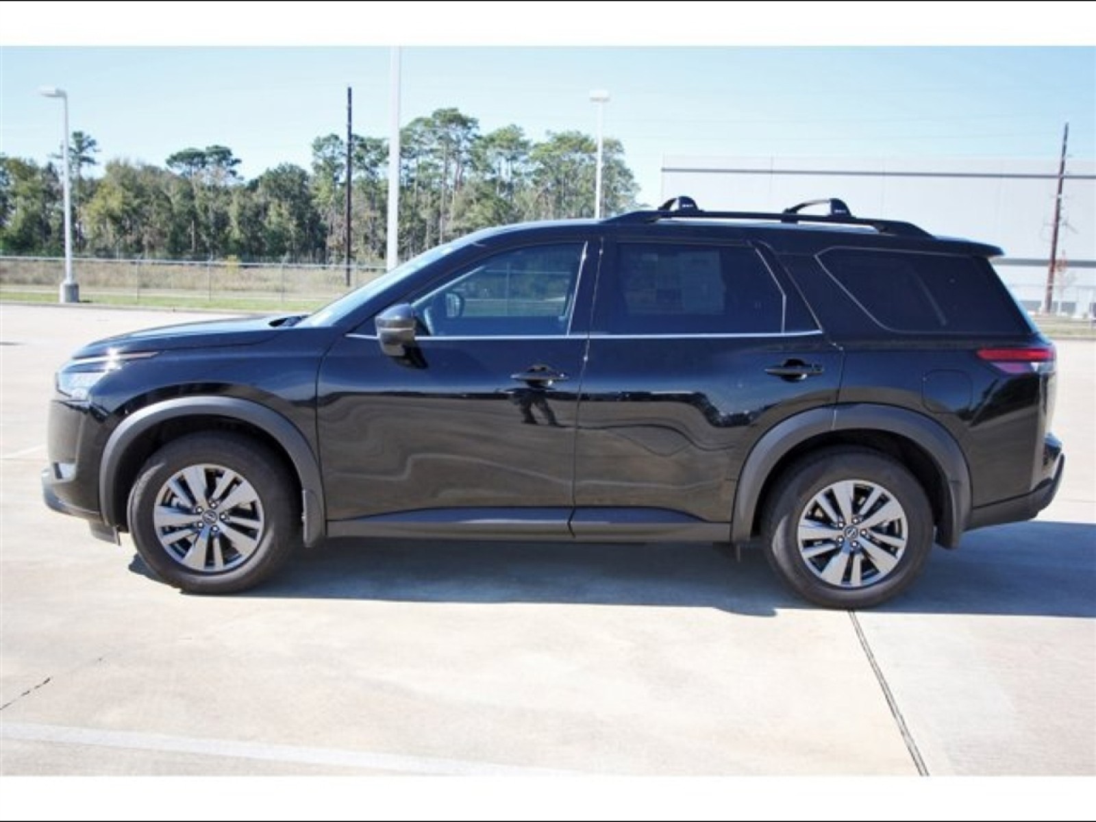 2025 Nissan Pathfinder SV Black at Robbins Nissan