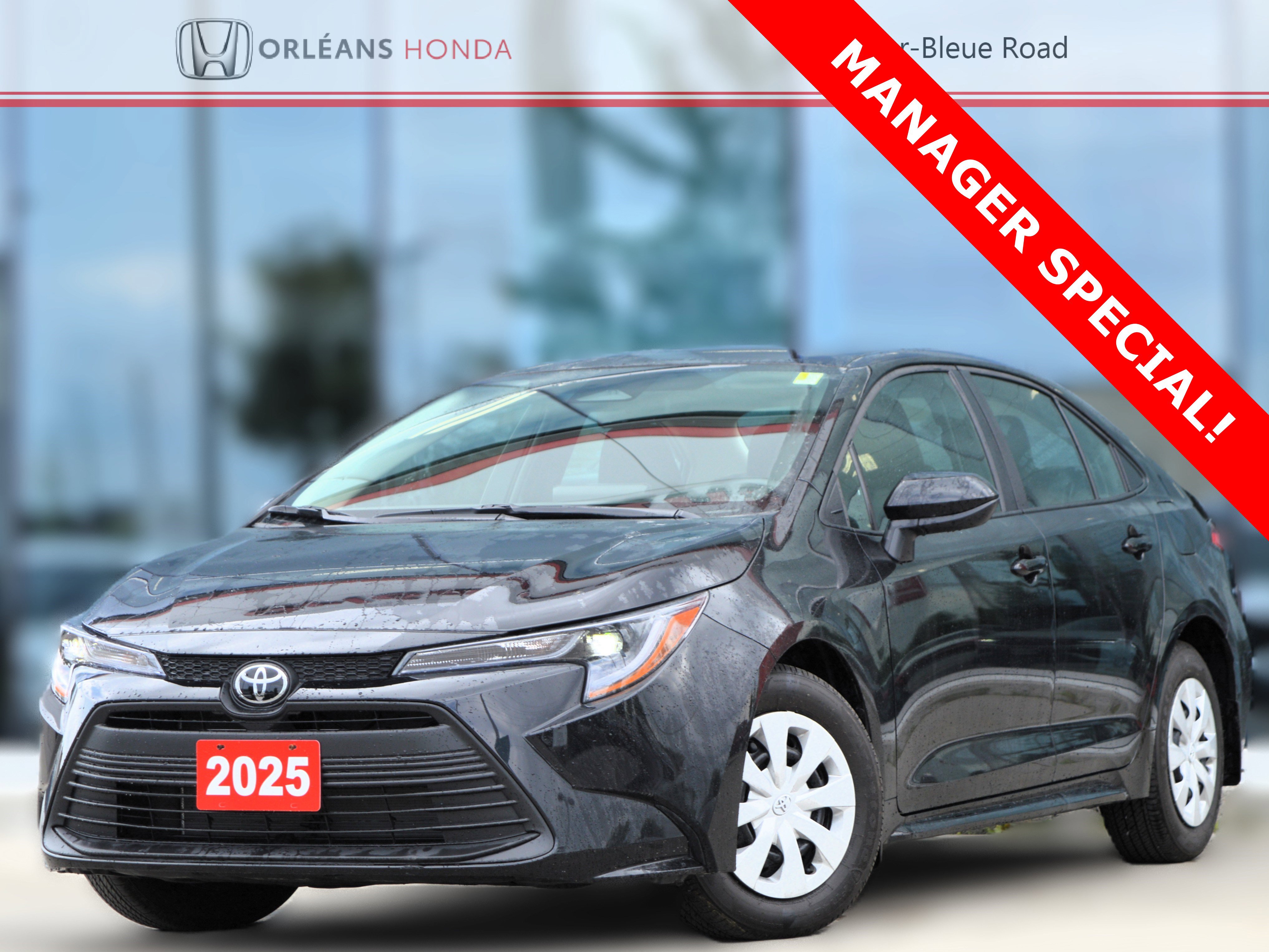 Used 2025 Black Toyota LE image 1