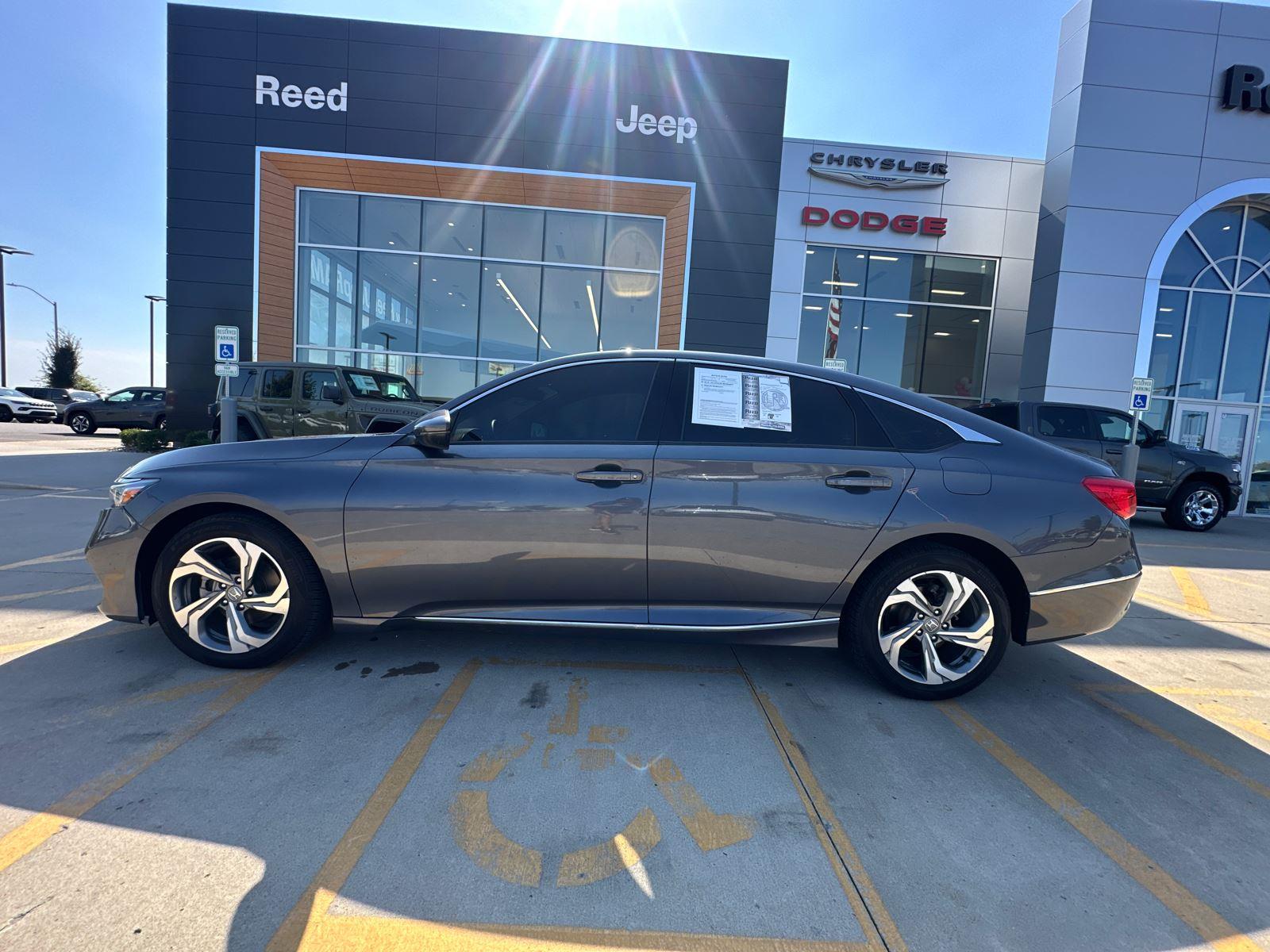 Used 2018 Honda Accord EX-L with VIN 1HGCV1F50JA098242 for sale in Kansas City