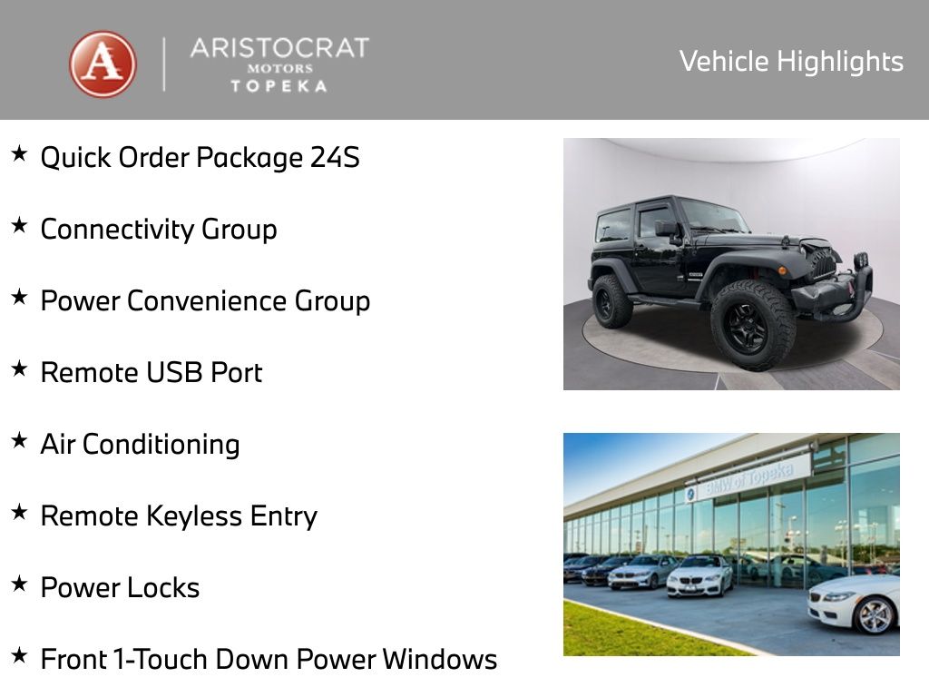 Used 2016 Jeep Wrangler Sport S with VIN 1C4AJWAG3GL231628 for sale in Kansas City